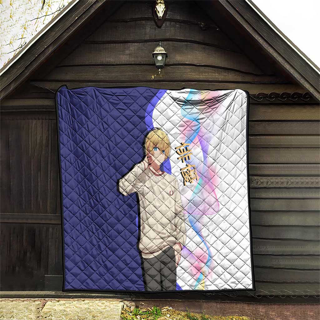 Aquamarine Hoshino Quilt Stylish Idol Anime Aesthetic