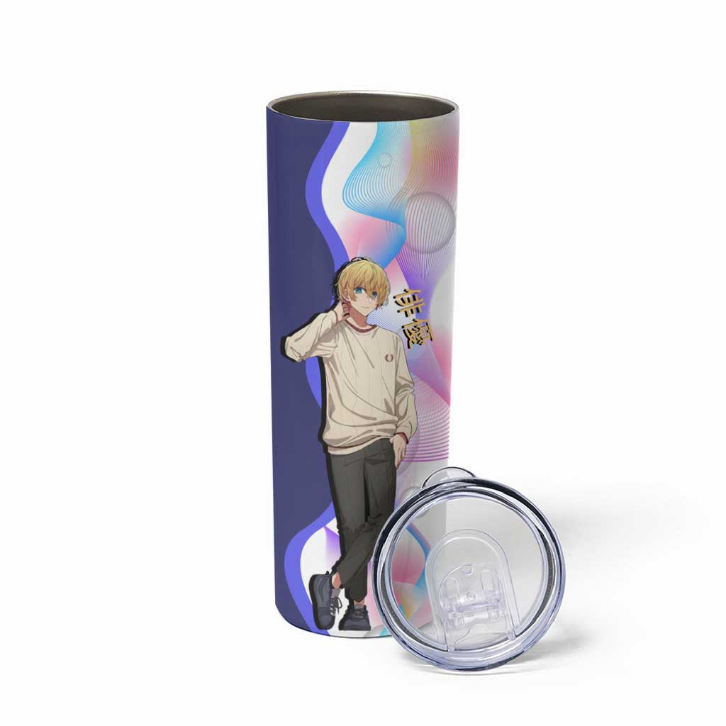 Aquamarine Hoshino Skinny Tumbler Stylish Idol Anime Aesthetic