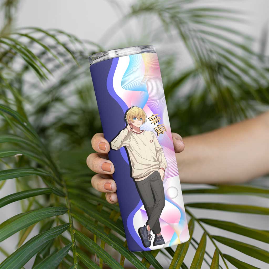 Aquamarine Hoshino Skinny Tumbler Stylish Idol Anime Aesthetic