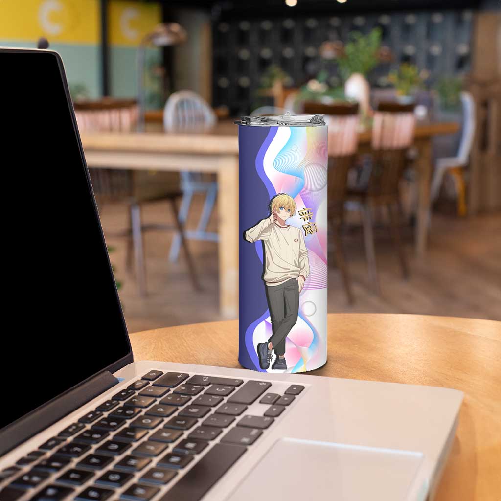 Aquamarine Hoshino Skinny Tumbler Stylish Idol Anime Aesthetic