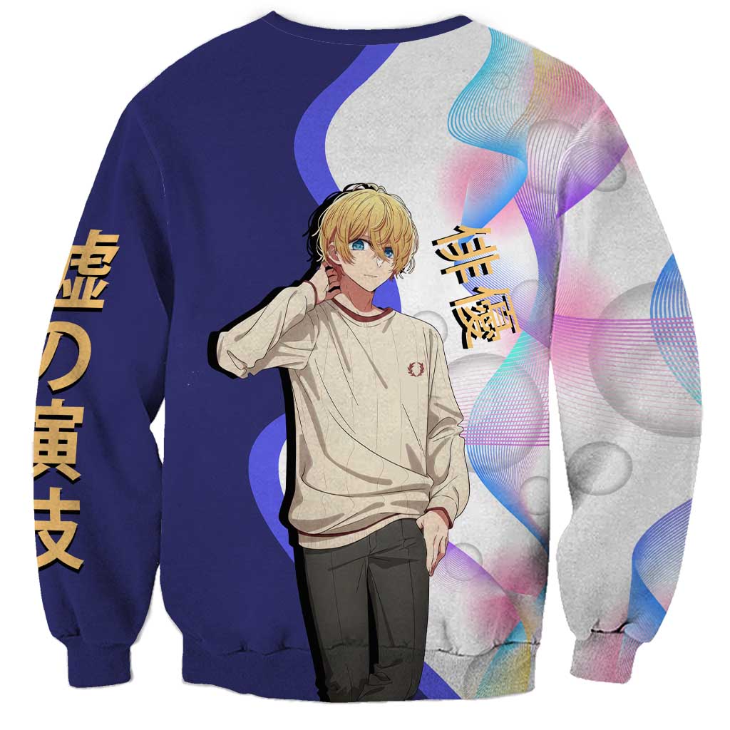 Aquamarine Hoshino Sweatshirt Stylish Idol Anime Aesthetic