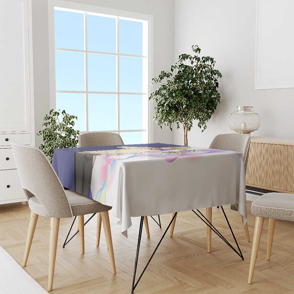 Aquamarine Hoshino Tablecloth Stylish Idol Anime Aesthetic