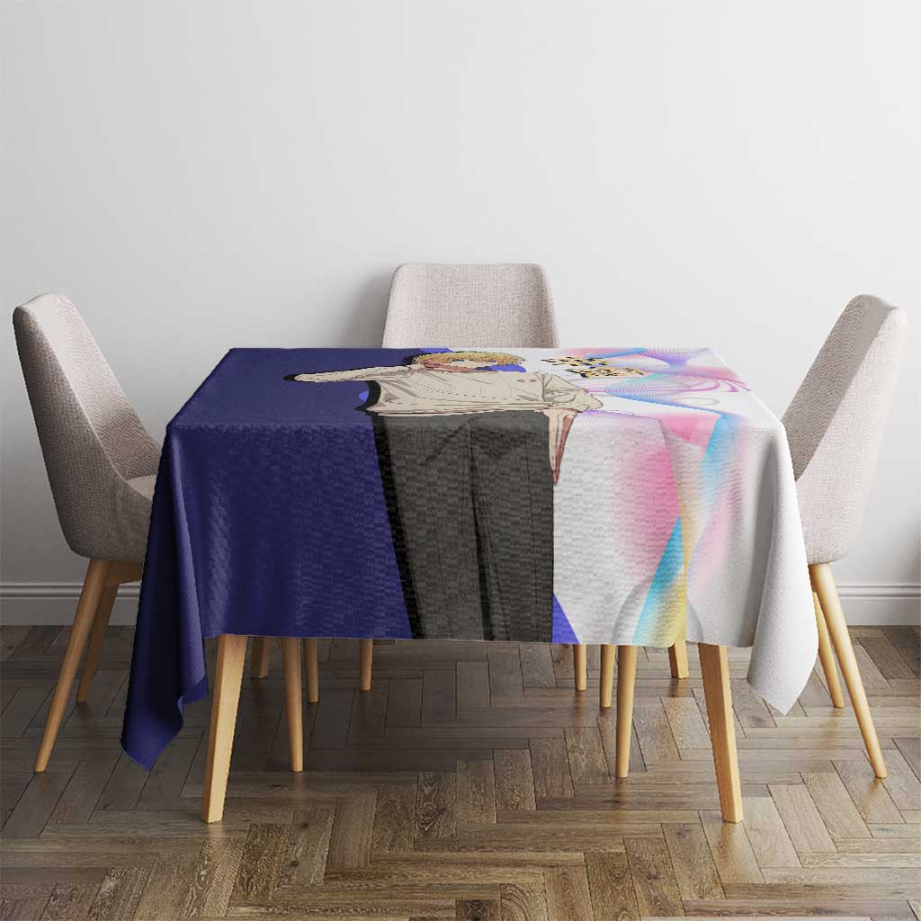 Aquamarine Hoshino Tablecloth Stylish Idol Anime Aesthetic
