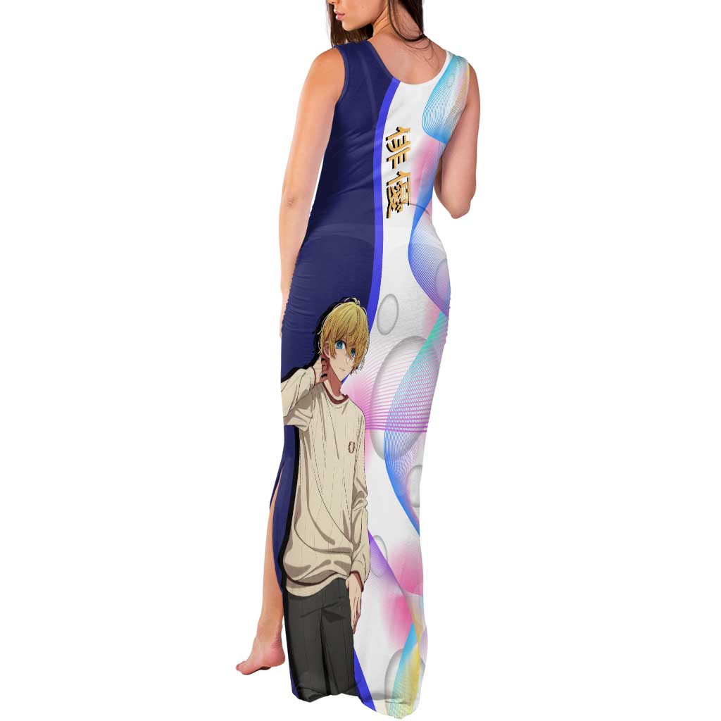 Aquamarine Hoshino Tank Maxi Dress Stylish Idol Anime Aesthetic