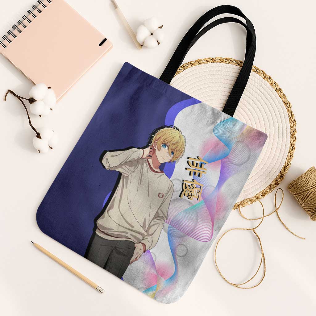 Aquamarine Hoshino Tote Bag Stylish Idol Anime Aesthetic