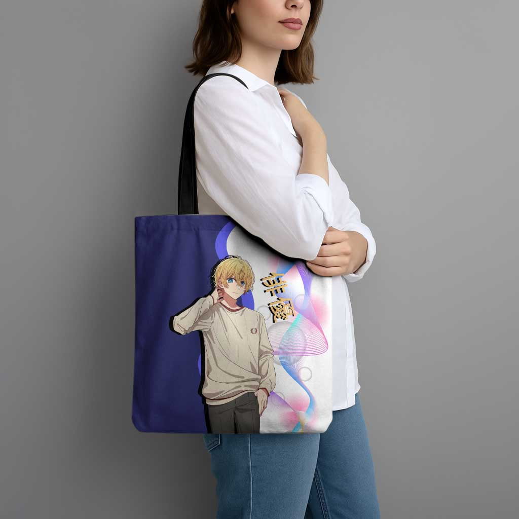 Aquamarine Hoshino Tote Bag Stylish Idol Anime Aesthetic