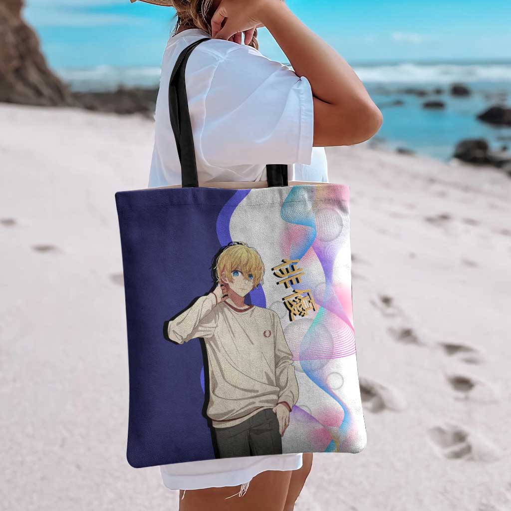 Aquamarine Hoshino Tote Bag Stylish Idol Anime Aesthetic