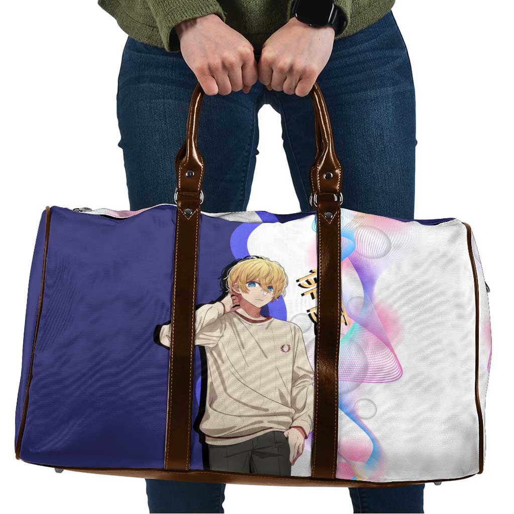 Aquamarine Hoshino Travel Bag Stylish Idol Anime Aesthetic