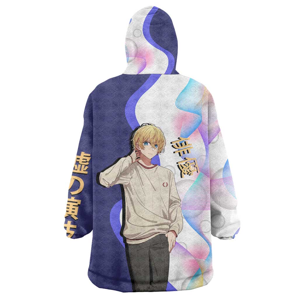 Aquamarine Hoshino Wearable Blanket Hoodie Stylish Idol Anime Aesthetic