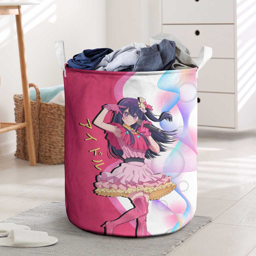 Ai Hoshino Idol Laundry Basket Sparkling Idol Anime Style