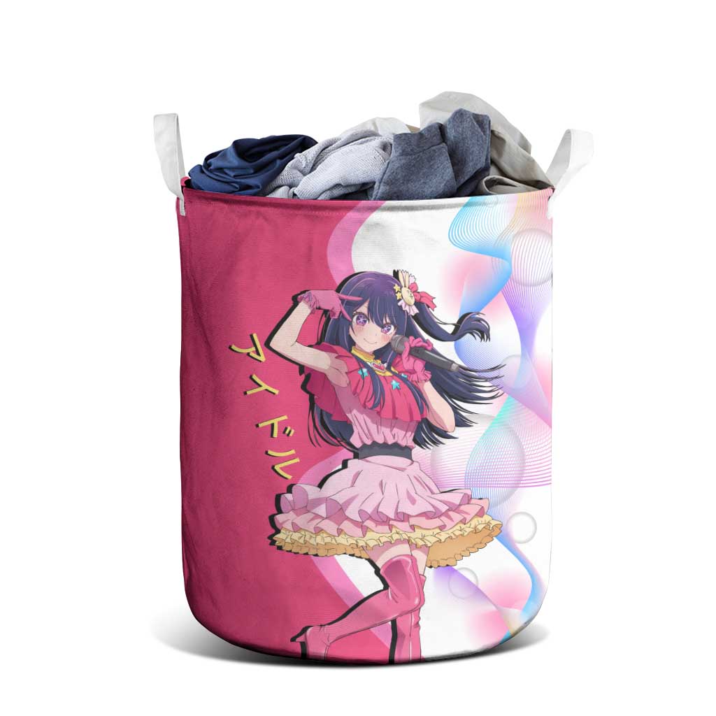 Ai Hoshino Idol Laundry Basket Sparkling Idol Anime Style
