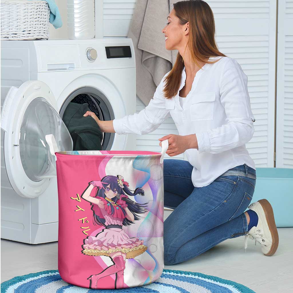 Ai Hoshino Idol Laundry Basket Sparkling Idol Anime Style