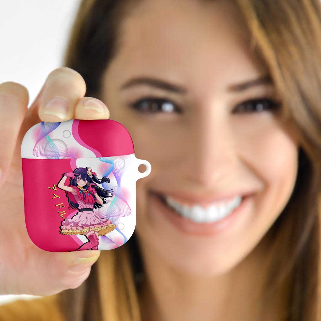 Ai Hoshino Idol AirPods Case Sparkling Idol Anime Style