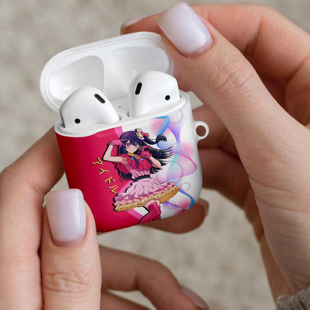 Ai Hoshino Idol AirPods Case Sparkling Idol Anime Style