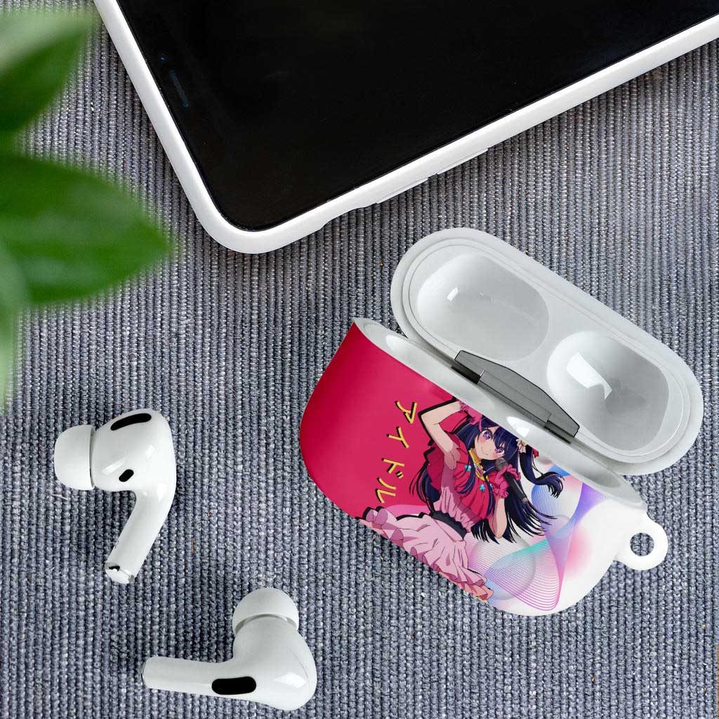 Ai Hoshino Idol AirPods Case Sparkling Idol Anime Style