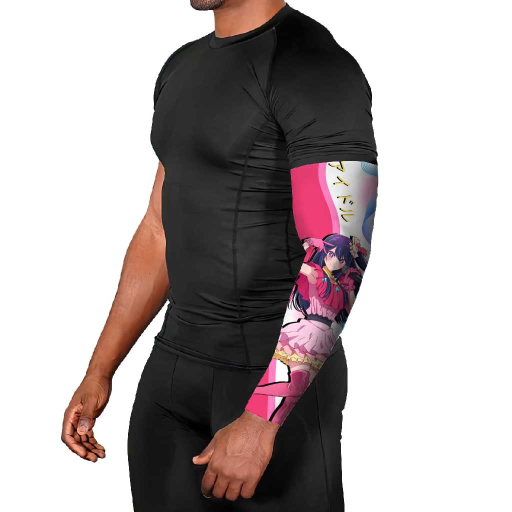 Ai Hoshino Idol Arm Sleeves Sparkling Idol Anime Style