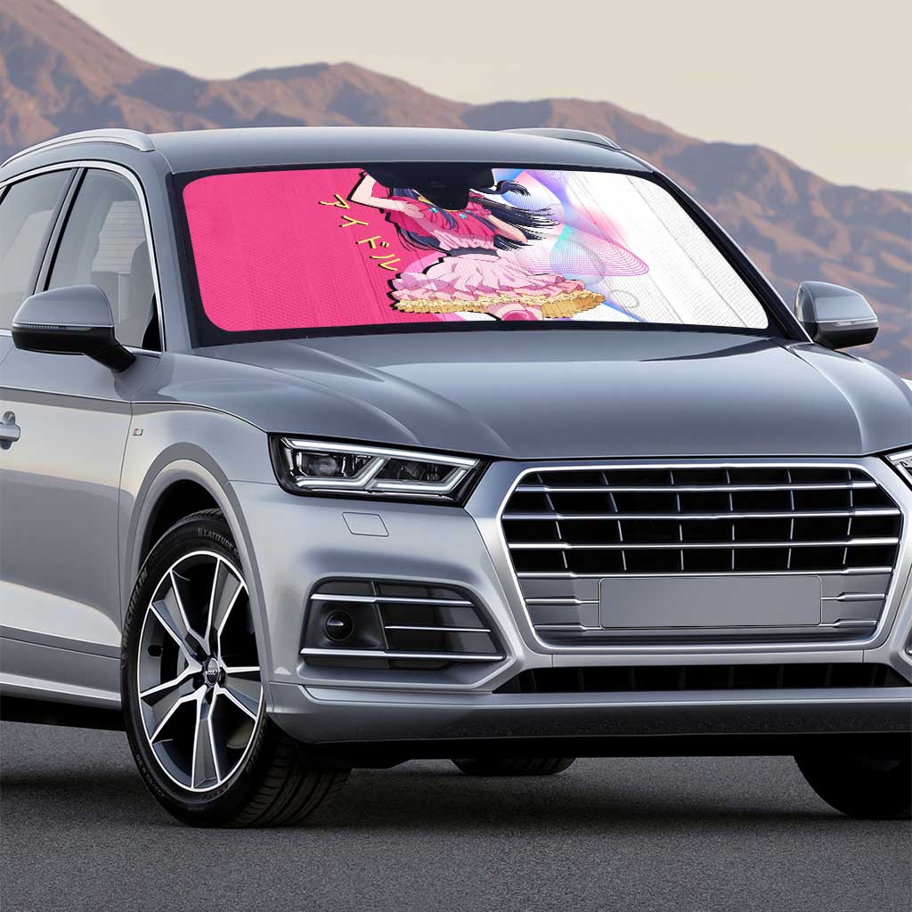 Ai Hoshino Idol Auto Sun Shade Sparkling Idol Anime Style