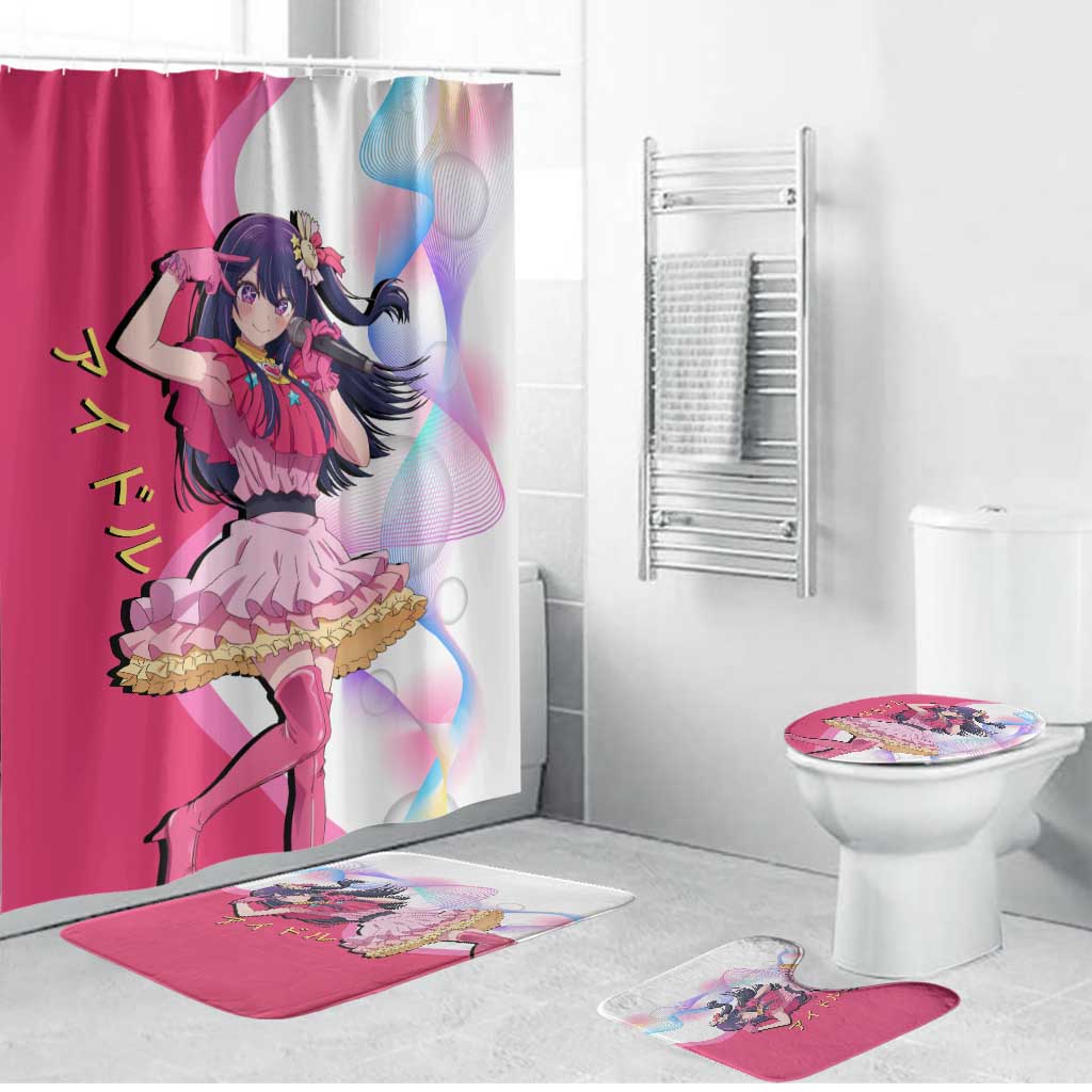 Ai Hoshino Idol Bathroom Set Sparkling Idol Anime Style