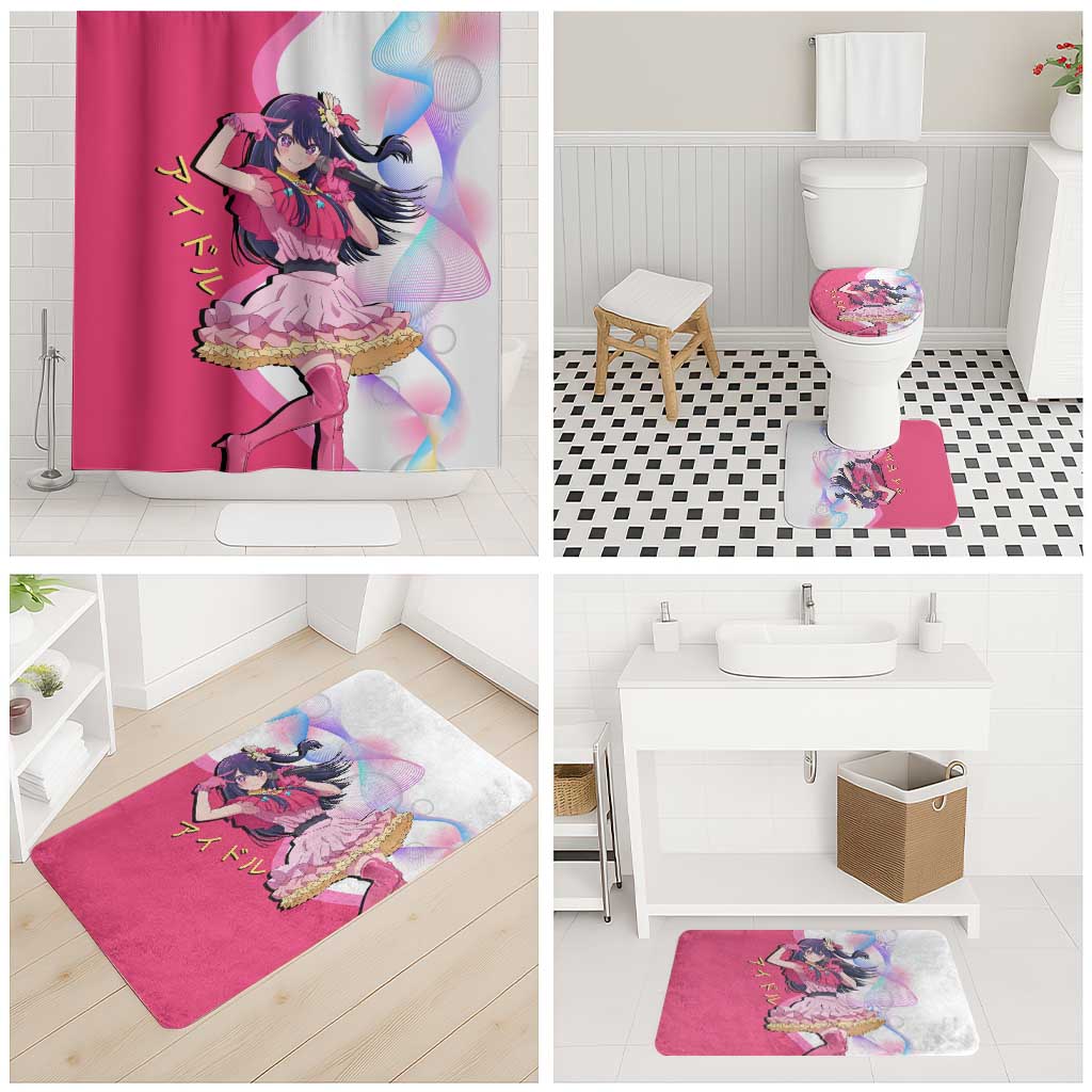 Ai Hoshino Idol Bathroom Set Sparkling Idol Anime Style