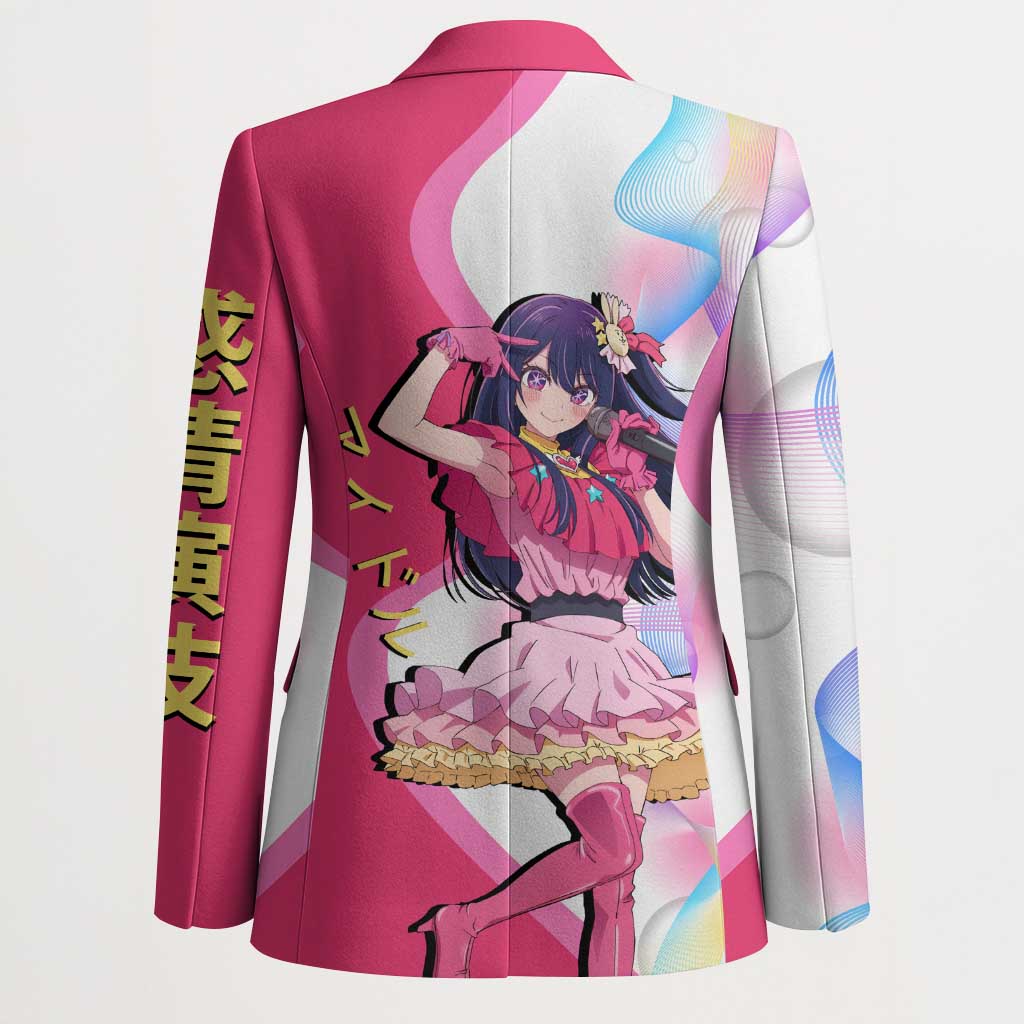Ai Hoshino Idol Blazer Sparkling Idol Anime Style