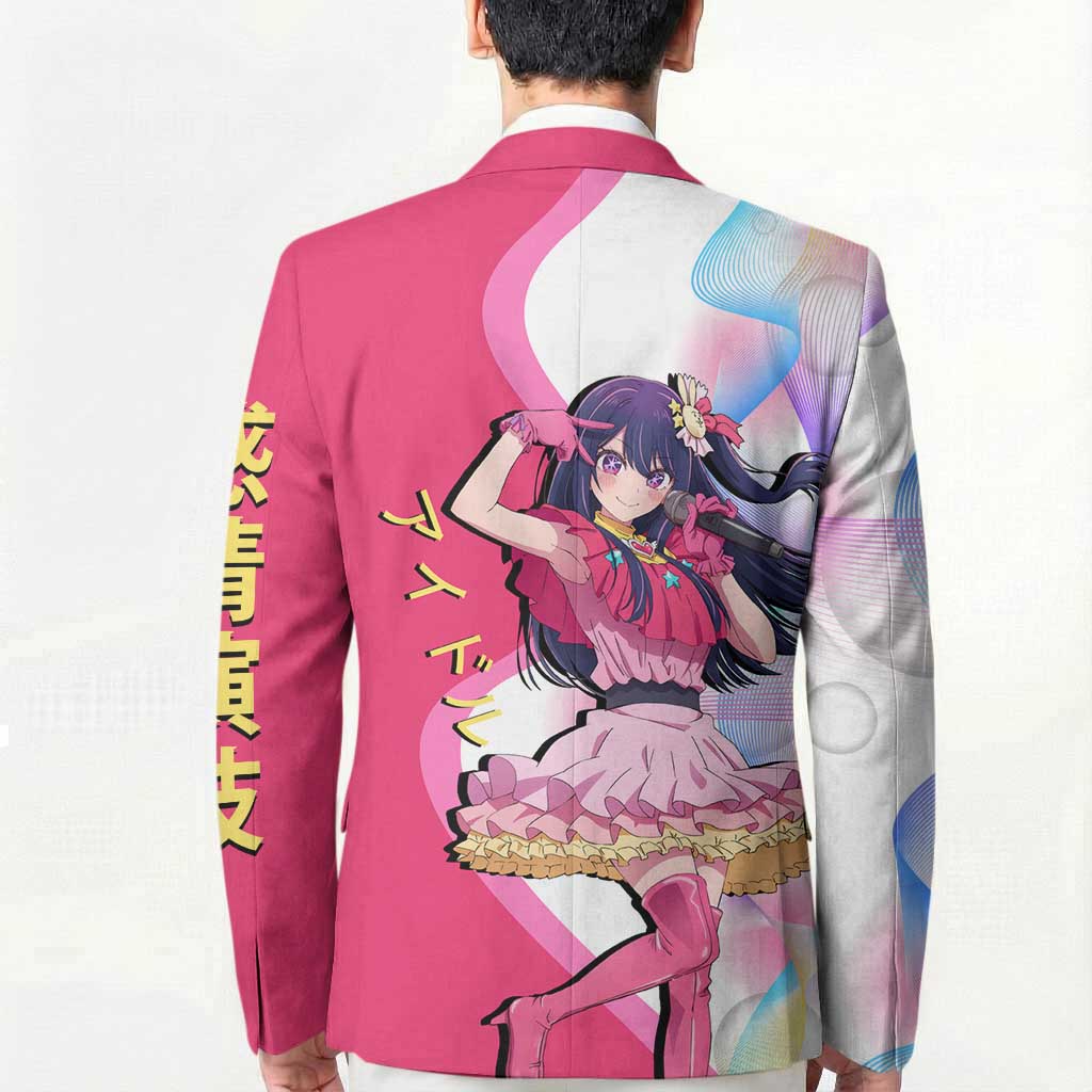 Ai Hoshino Idol Blazer Sparkling Idol Anime Style