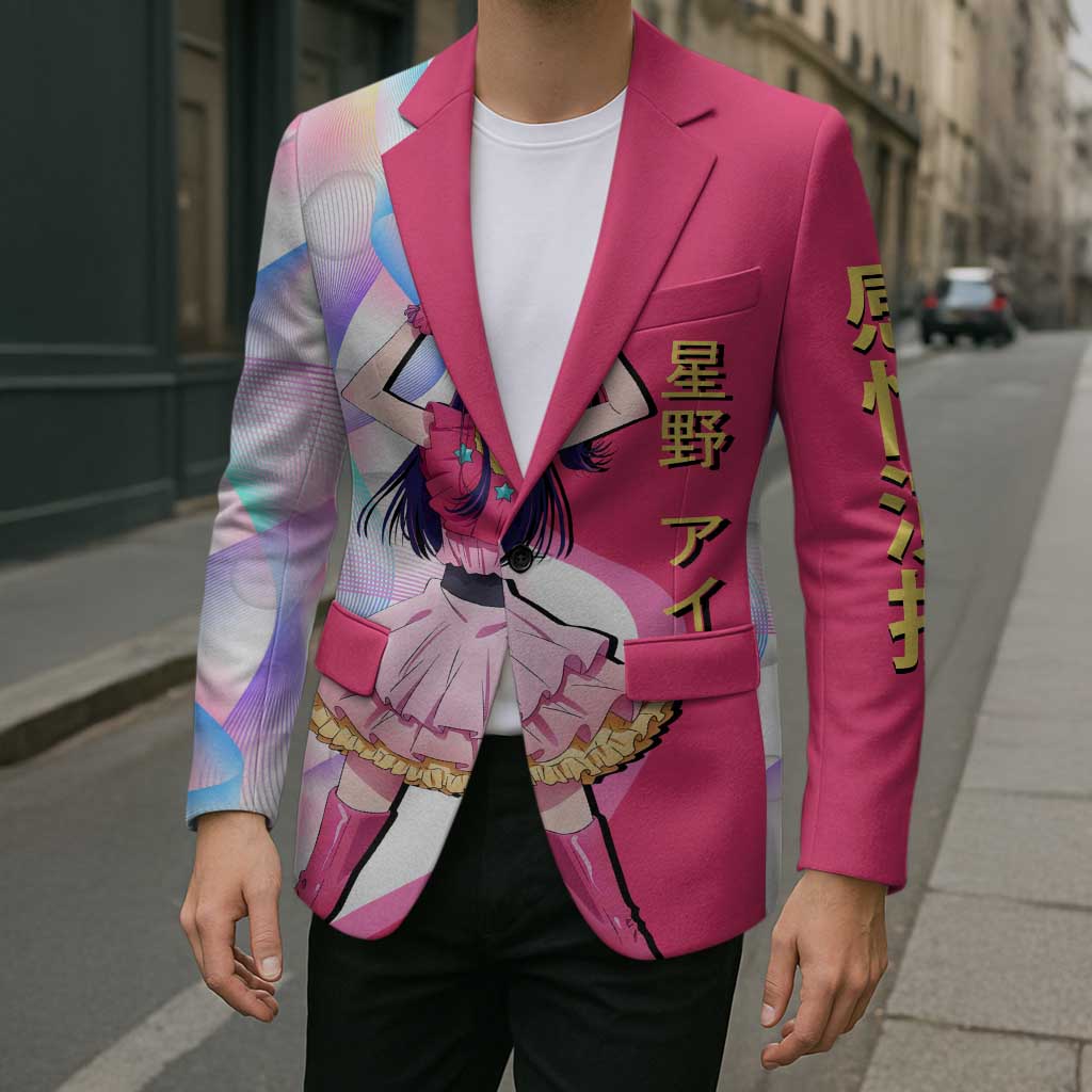 Ai Hoshino Idol Blazer Sparkling Idol Anime Style