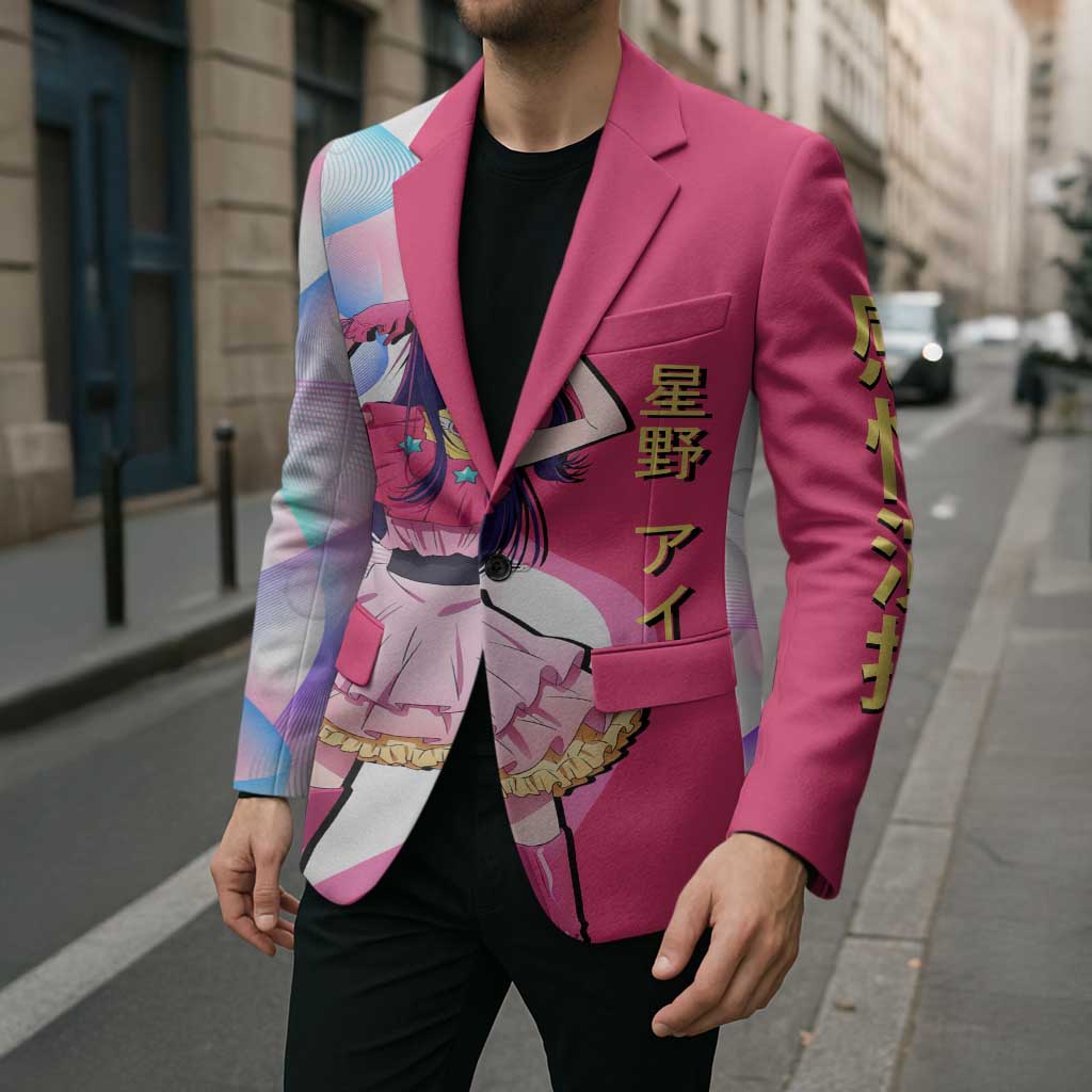 Ai Hoshino Idol Blazer Sparkling Idol Anime Style
