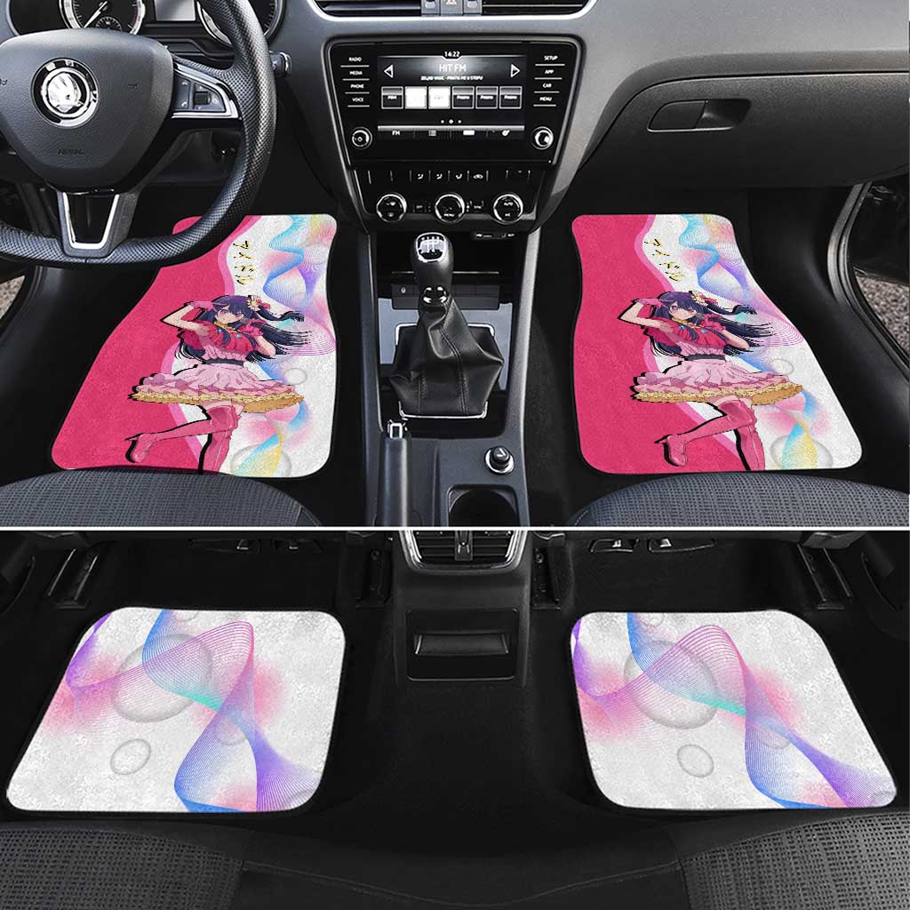 Ai Hoshino Idol Car Mats Sparkling Idol Anime Style