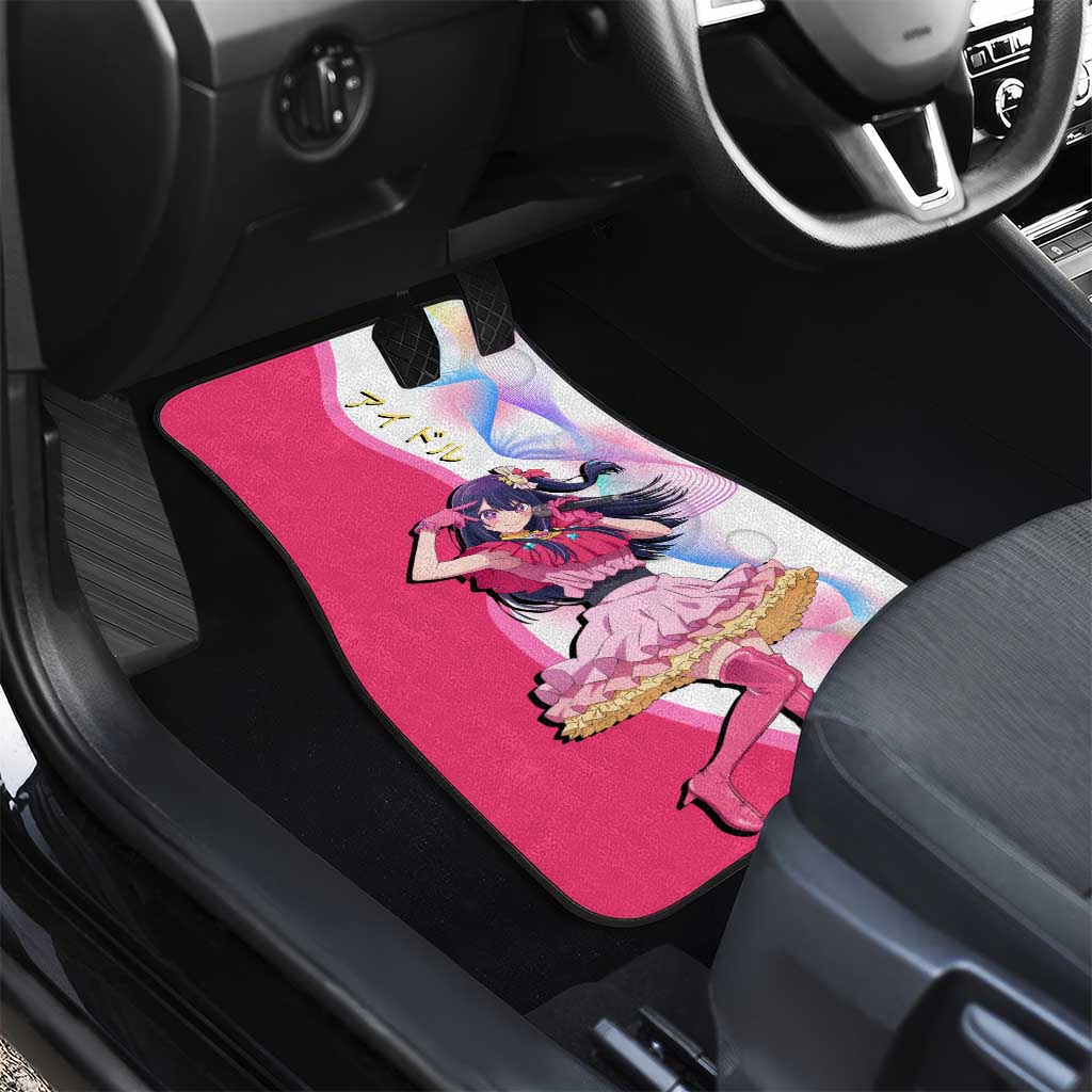 Ai Hoshino Idol Car Mats Sparkling Idol Anime Style