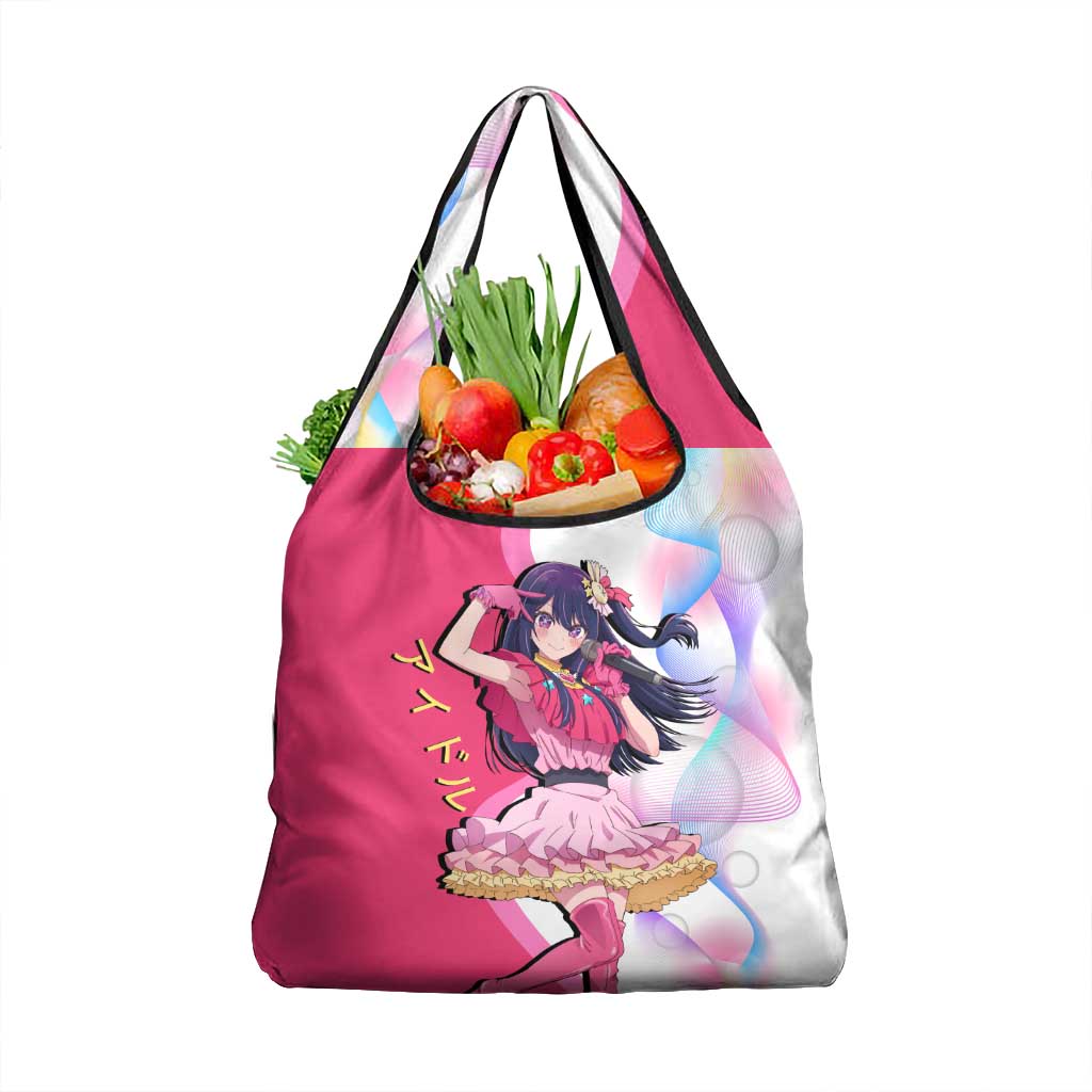 Ai Hoshino Idol Grocery Bag Sparkling Idol Anime Style