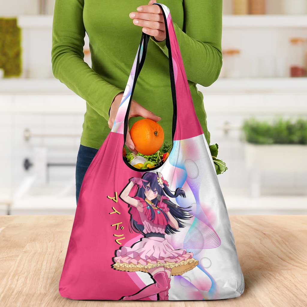 Ai Hoshino Idol Grocery Bag Sparkling Idol Anime Style
