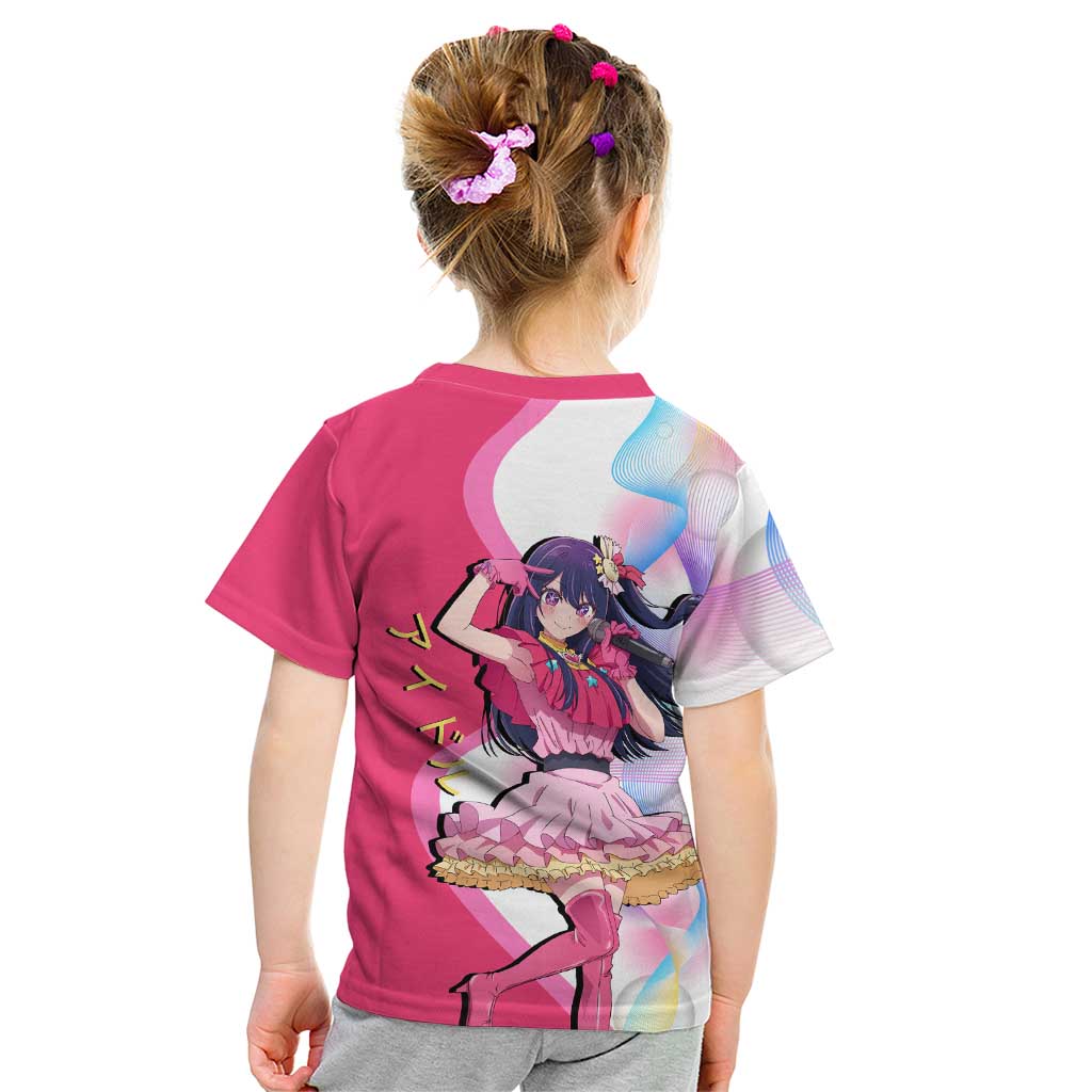 Ai Hoshino Idol Kid T Shirt Sparkling Idol Anime Style