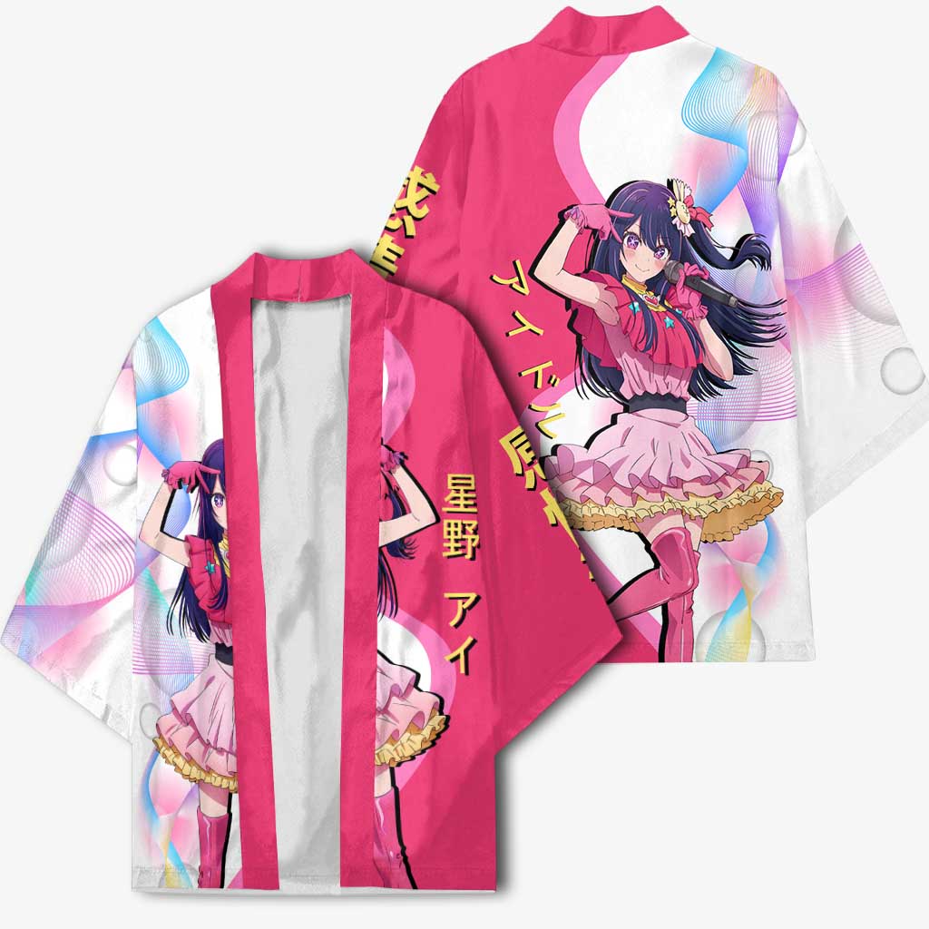 Ai Hoshino Idol Kimono Sparkling Idol Anime Style
