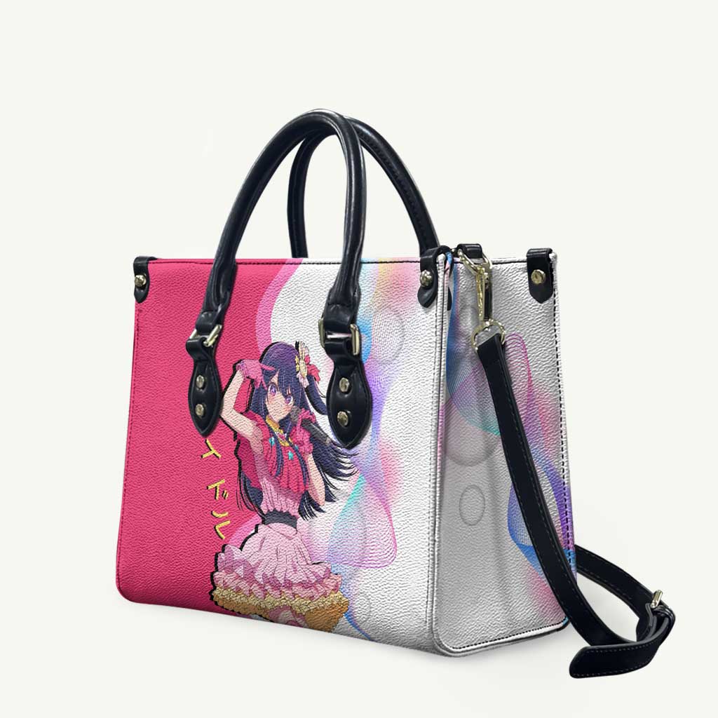 Ai Hoshino Idol Leather Bag Sparkling Idol Anime Style