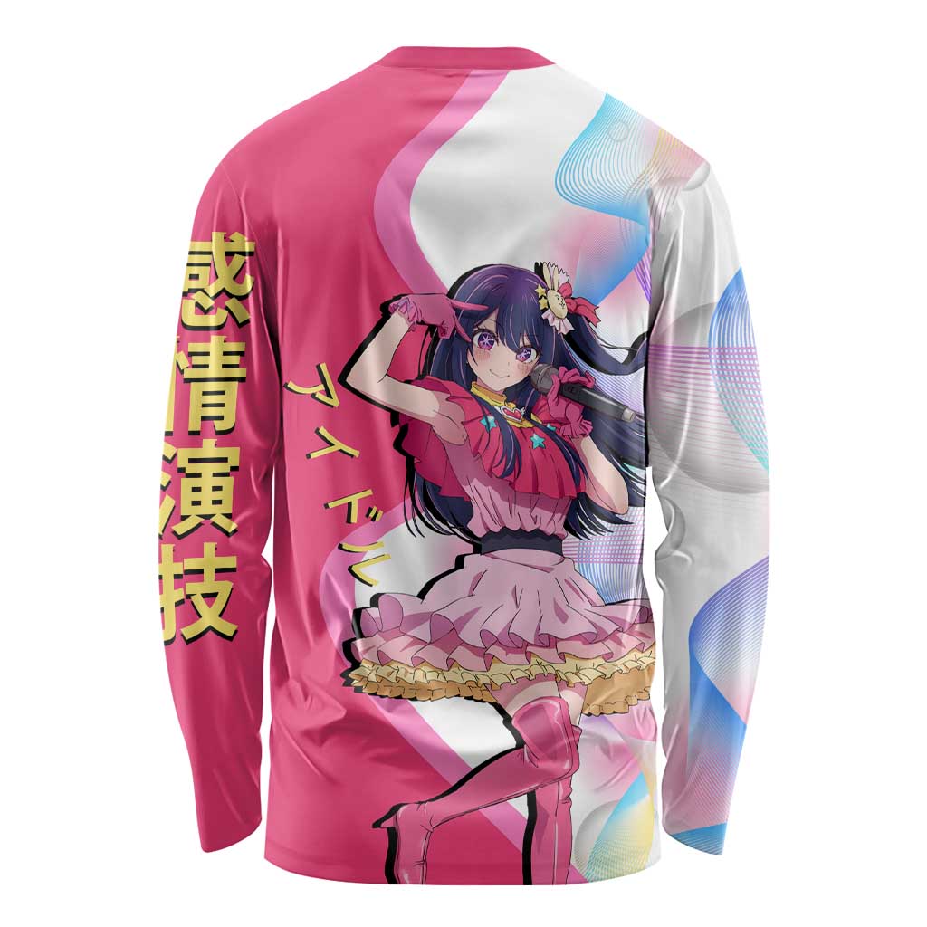 Ai Hoshino Idol Long Sleeve Shirt Sparkling Idol Anime Style