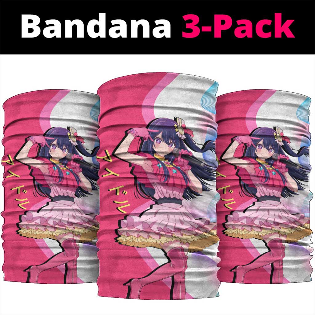 Ai Hoshino Idol Neck Gaiter Sparkling Idol Anime Style