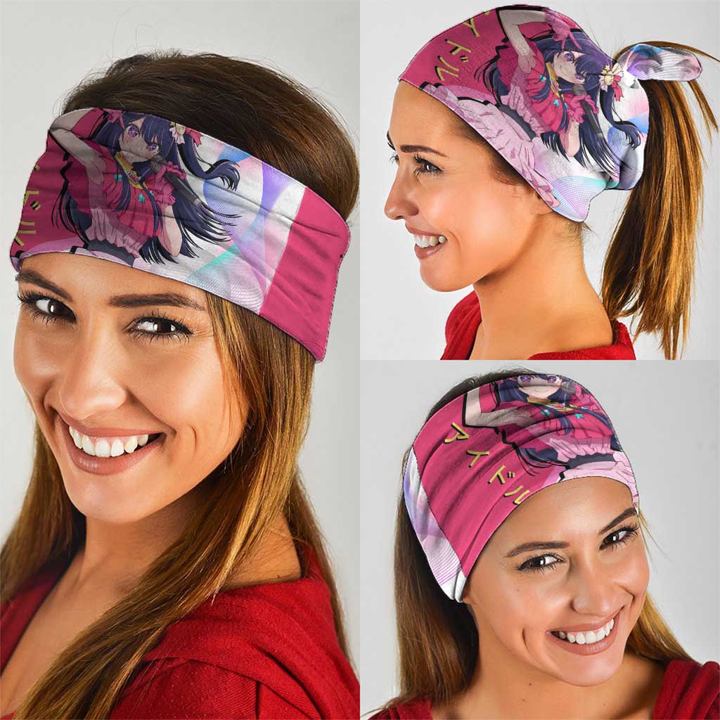 Ai Hoshino Idol Neck Gaiter Sparkling Idol Anime Style