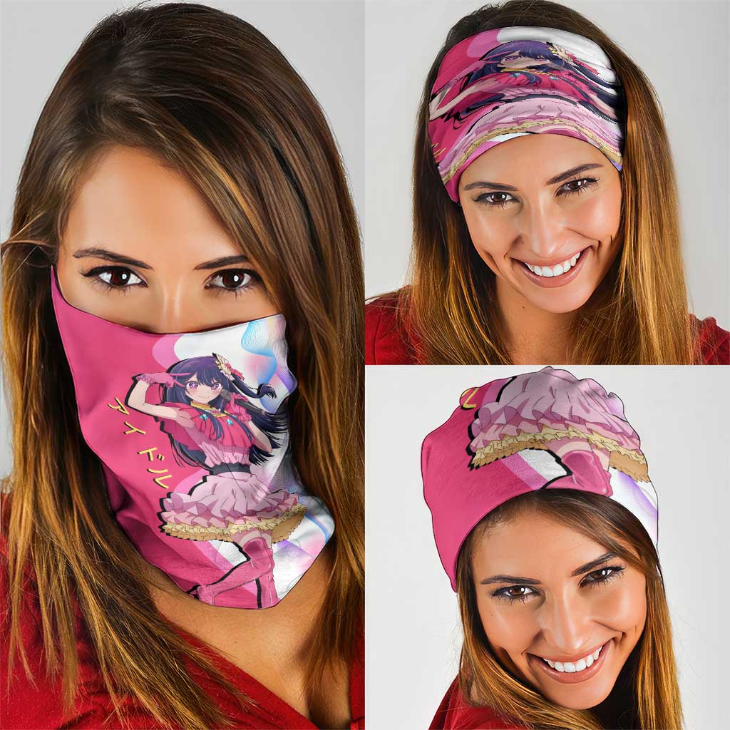 Ai Hoshino Idol Neck Gaiter Sparkling Idol Anime Style