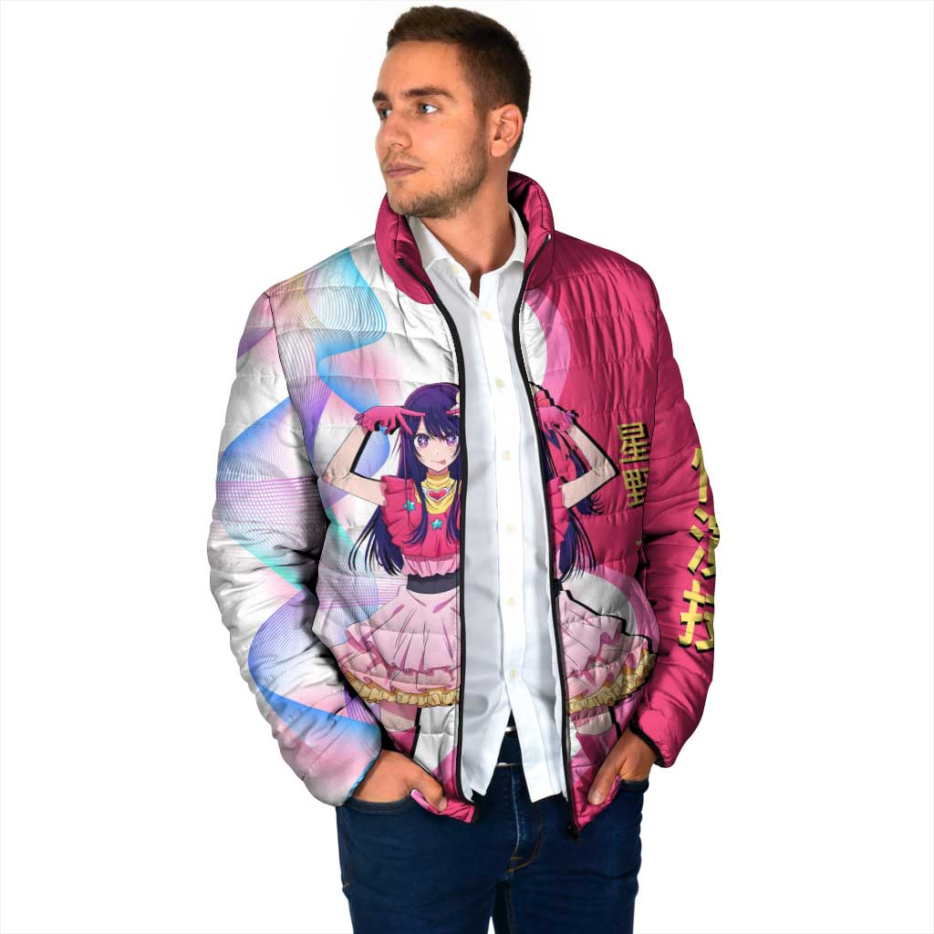 Ai Hoshino Idol Padded Jacket Sparkling Idol Anime Style