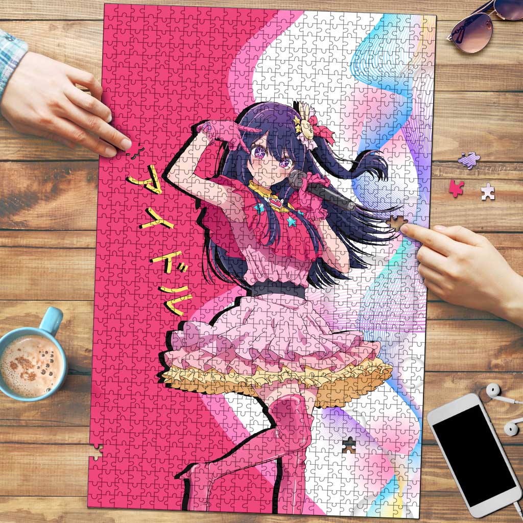 Ai Hoshino Idol Puzzle Sparkling Idol Anime Style