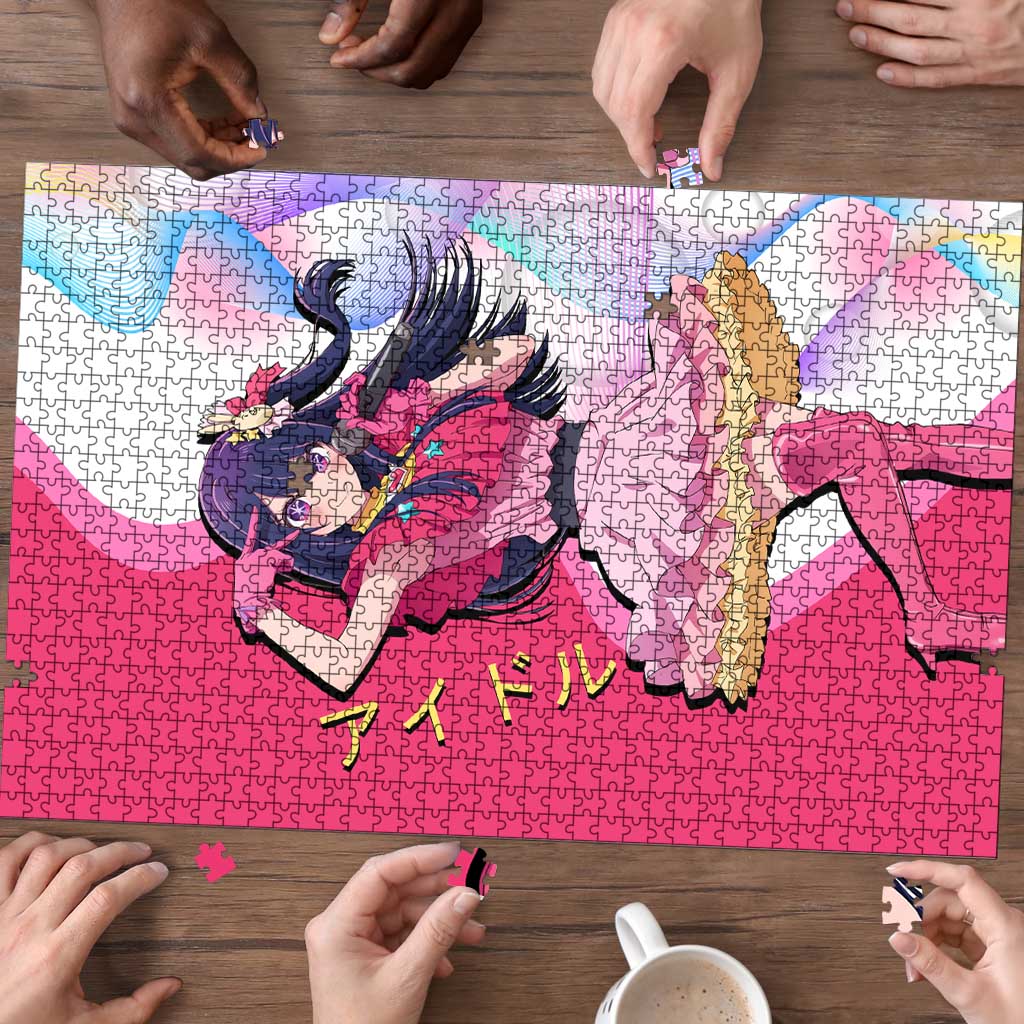 Ai Hoshino Idol Puzzle Sparkling Idol Anime Style