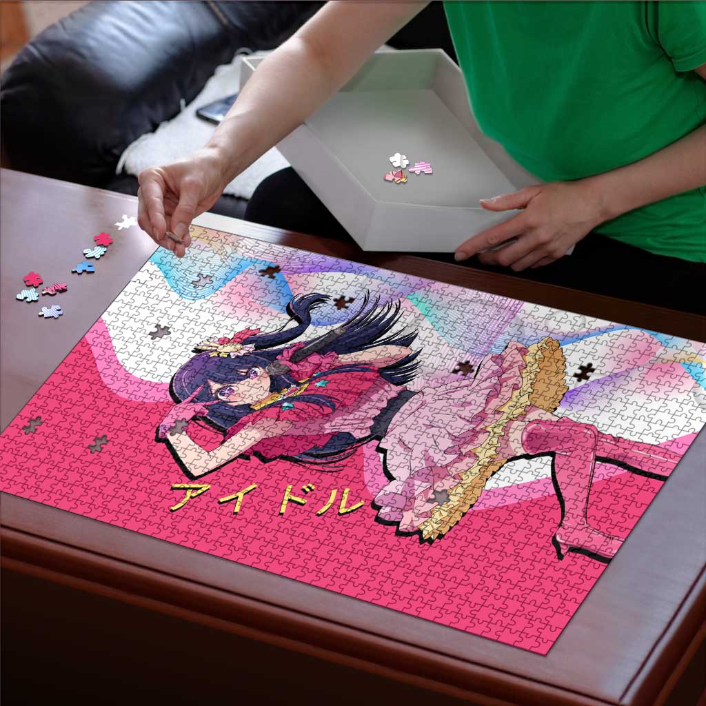 Ai Hoshino Idol Puzzle Sparkling Idol Anime Style