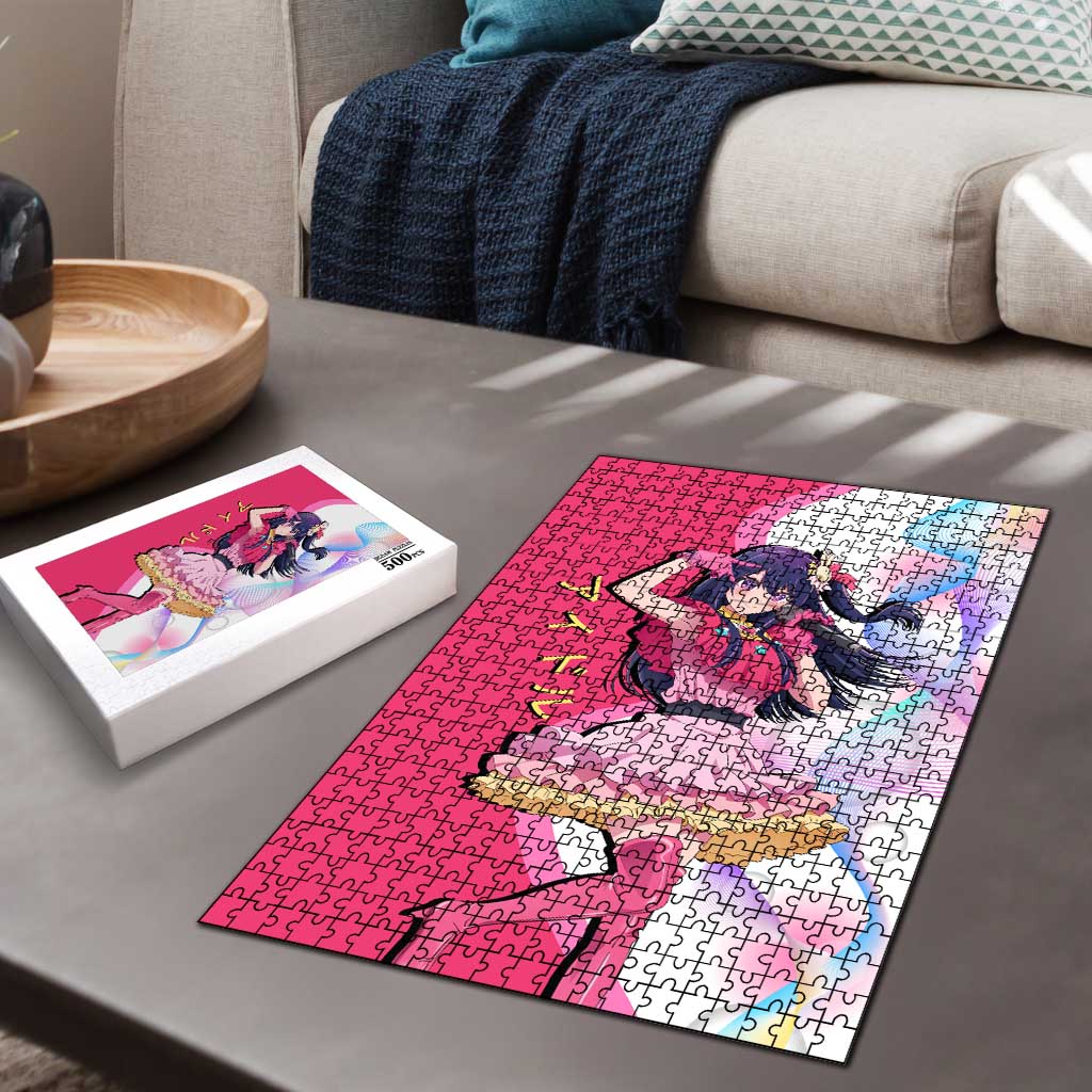 Ai Hoshino Idol Puzzle Sparkling Idol Anime Style