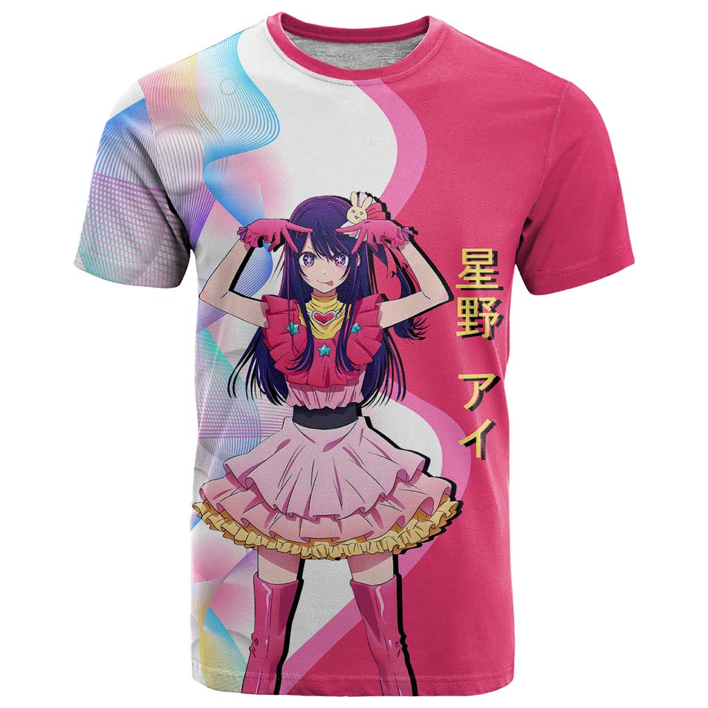 Ai Hoshino Idol T Shirt Sparkling Idol Anime Style