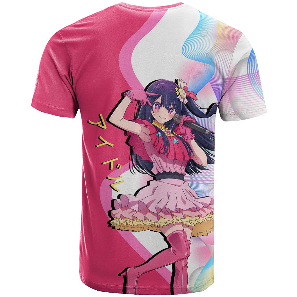 Ai Hoshino Idol T Shirt Sparkling Idol Anime Style