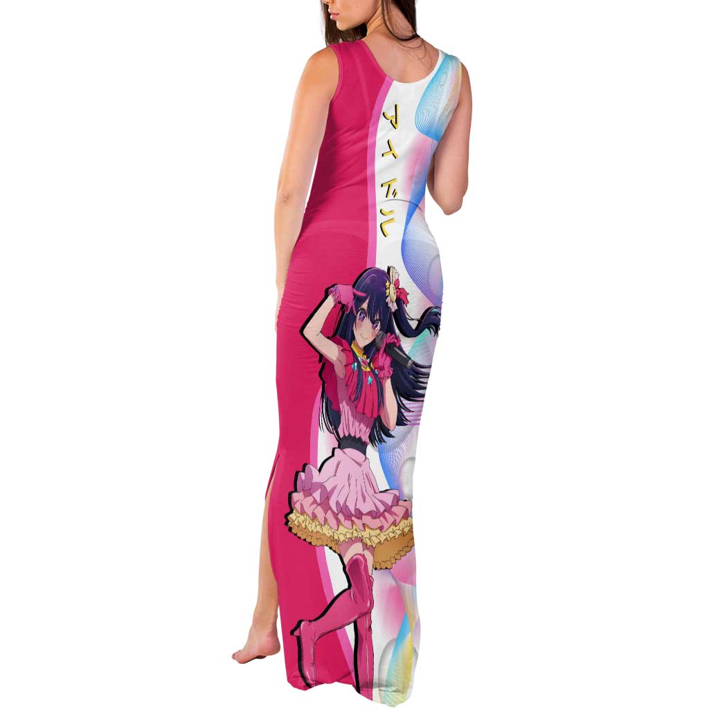 Ai Hoshino Idol Tank Maxi Dress Sparkling Idol Anime Style