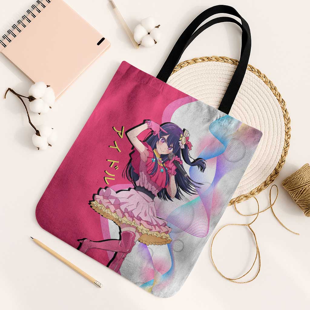 Ai Hoshino Idol Tote Bag Sparkling Idol Anime Style