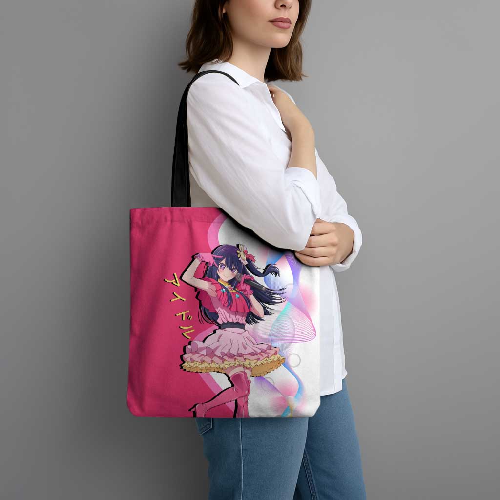 Ai Hoshino Idol Tote Bag Sparkling Idol Anime Style