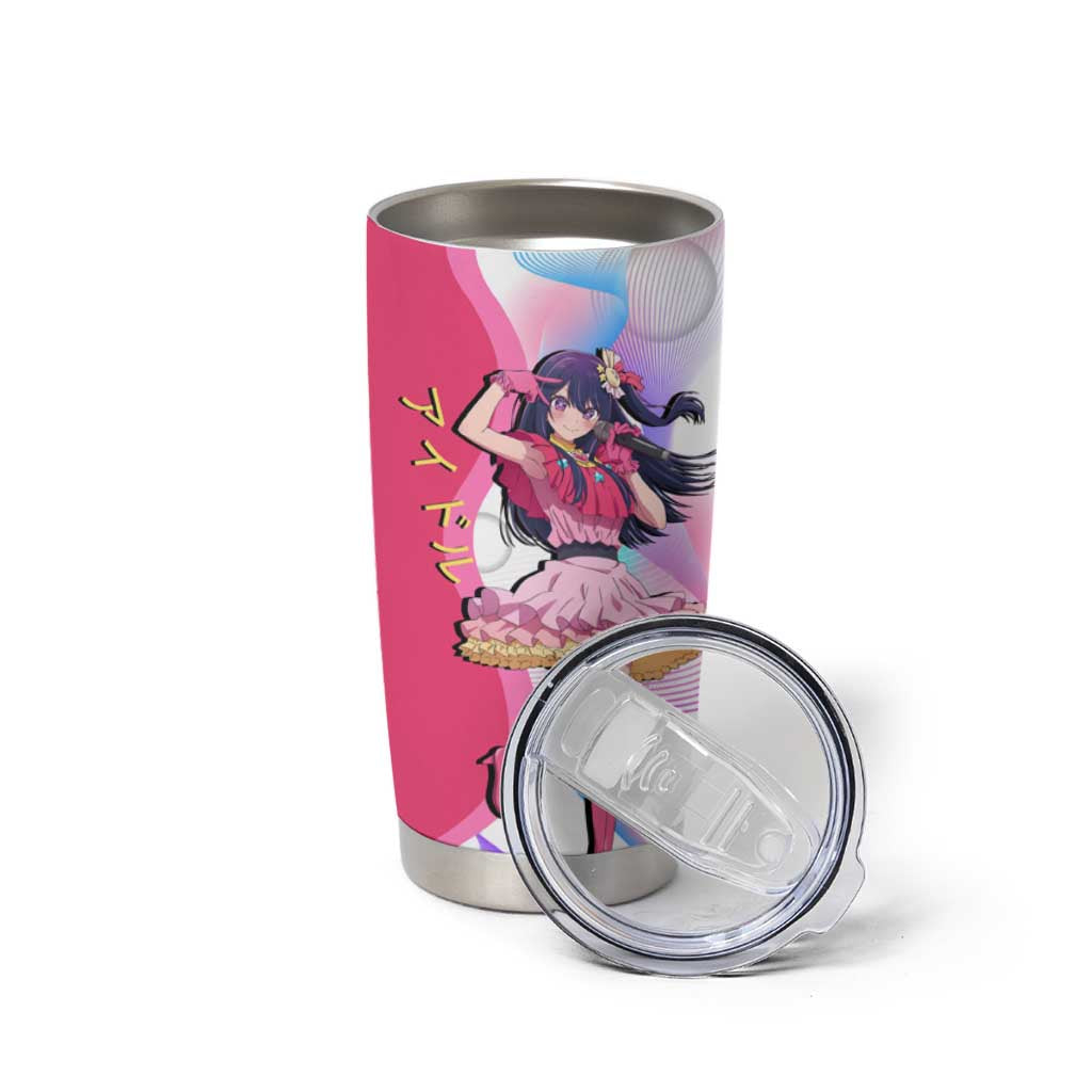 Ai Hoshino Idol Tumbler Cup Sparkling Idol Anime Style