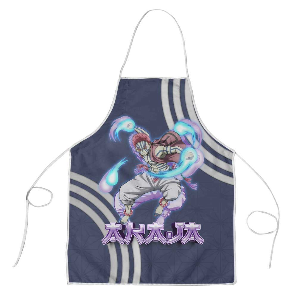 Akaza Demon Slayer Apron Mystic Aura Anime Ring Style